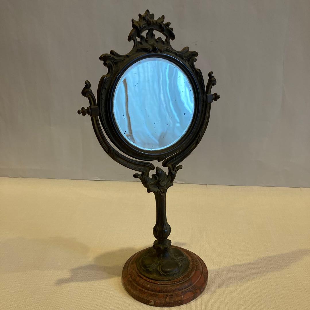 フレンチ アンティークデスクミラー