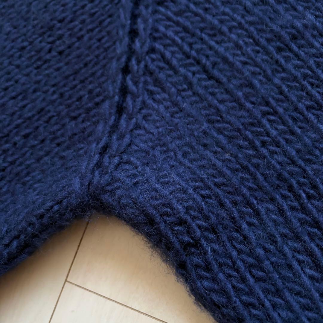 マイアミベーシック ウール ベーシック セーター ローゲージ ラグランスリーブ