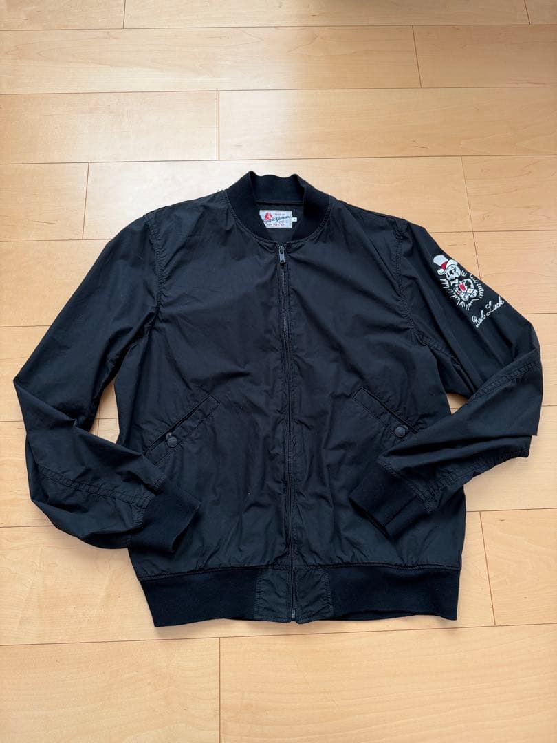 美品　Lサイズ　ヒステリックグラマー　野口強　Skull Lounge ブルゾン