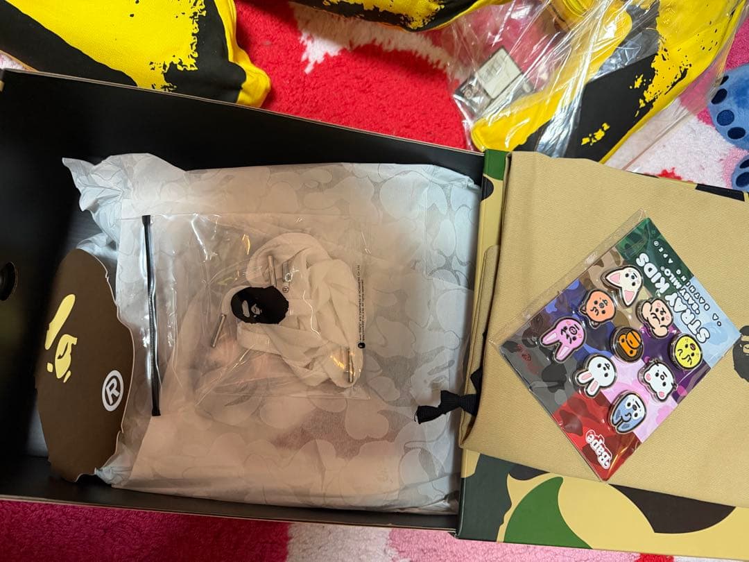 新品 A BATHING APE Stray Kids スニーカー 23cm