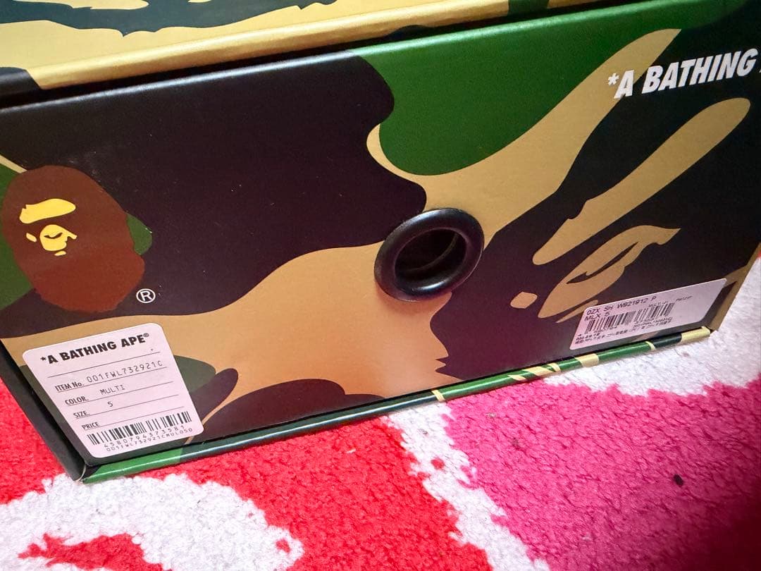 新品 A BATHING APE Stray Kids スニーカー 23cm