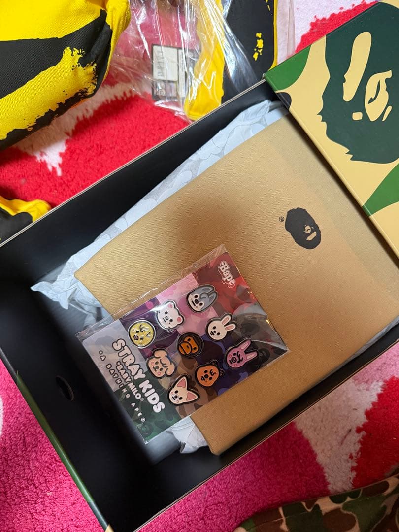 新品 A BATHING APE Stray Kids スニーカー 23cm