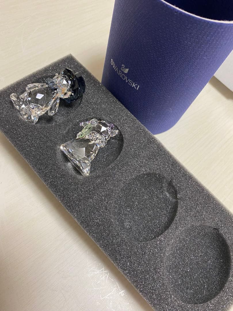 Swarovski クリスタルベア 置物