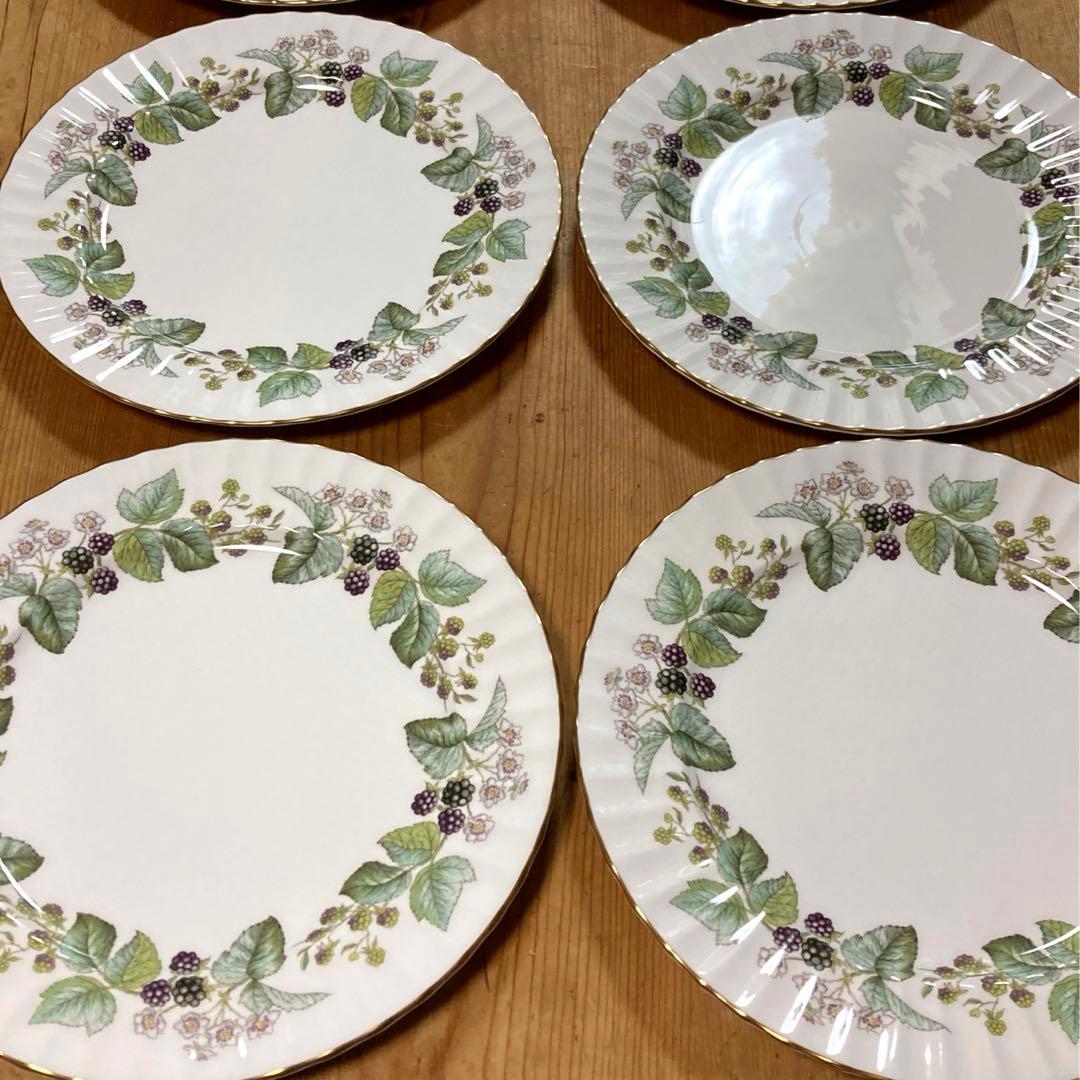 ロイヤルウースター『ラビニア』ディナープレート27cm  4枚　未使用