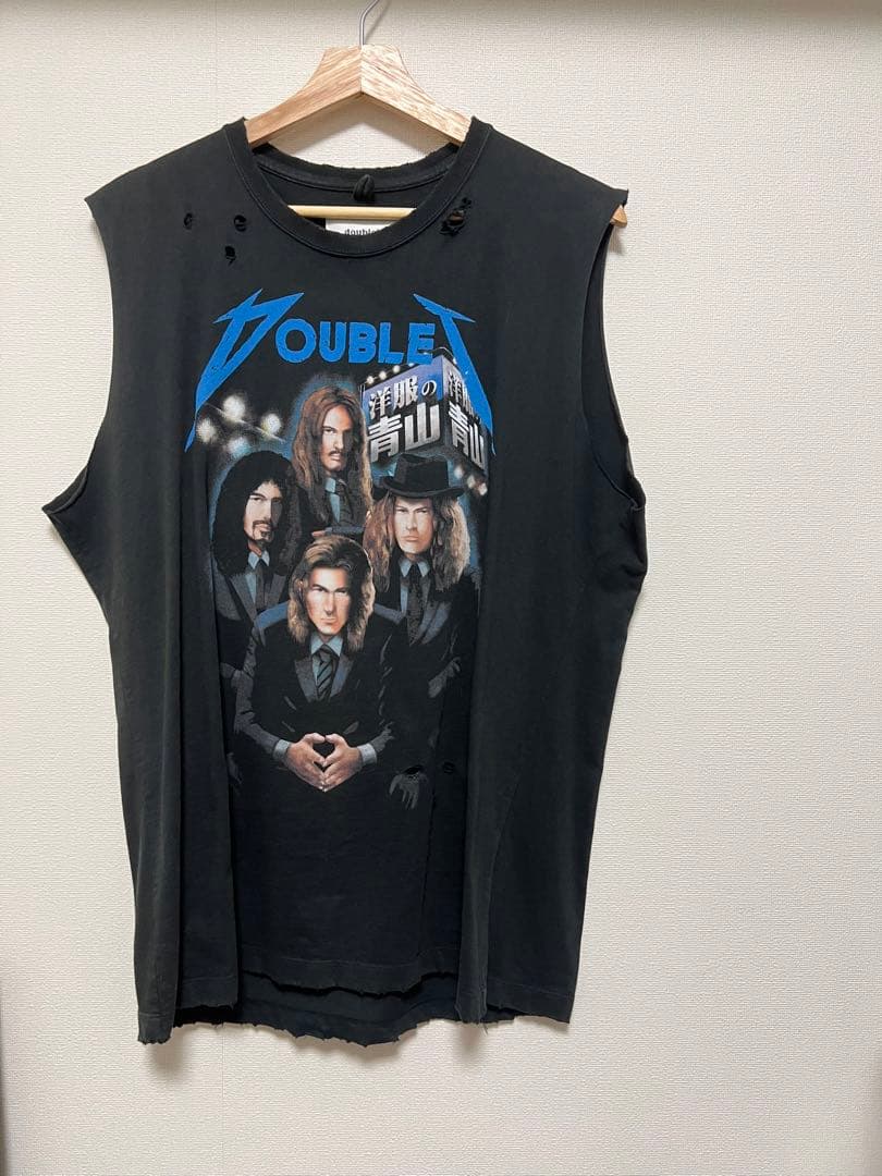 doublet グラフィックノースリーブシャツ