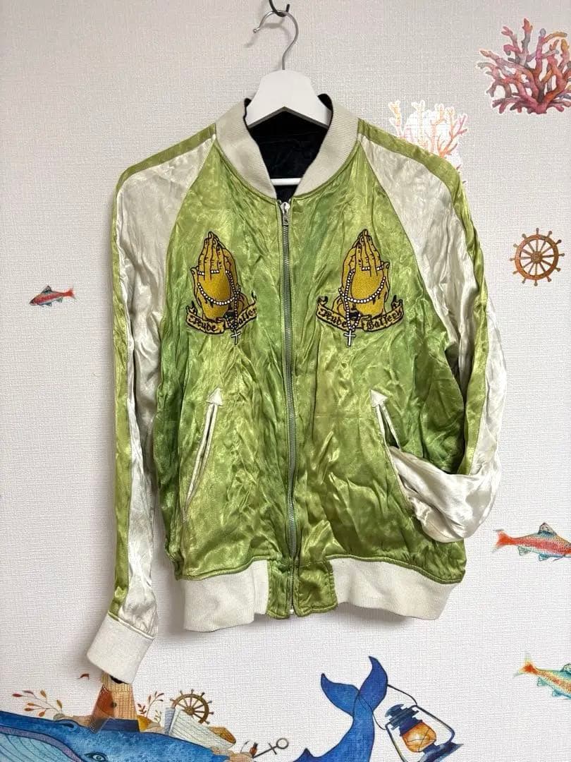 寛登山 ルードギャラリー マリア様 スカジャン リバーシブル