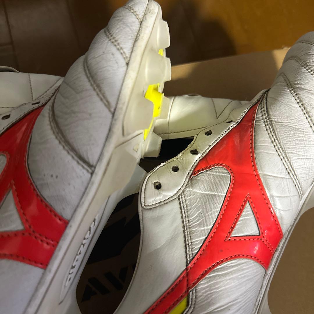 モレリア 2 JAPAN 25.5cm ホワイト　レッド　限定　MIZUNO