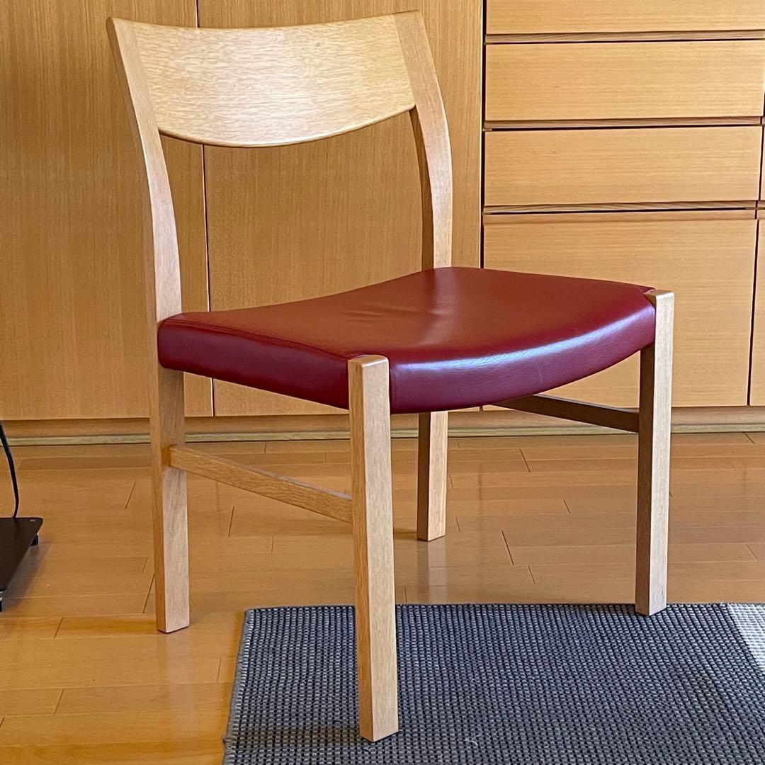 ④カンディハウス ダイニングチェア レジェーロ　レザー