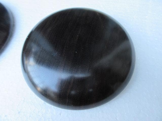 黒檀碁笥　直径１５０mm　未使用品
