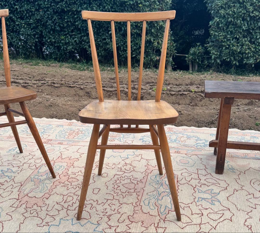 アーコール ercol スティックバックチェア 391 英国ヴィンテージ