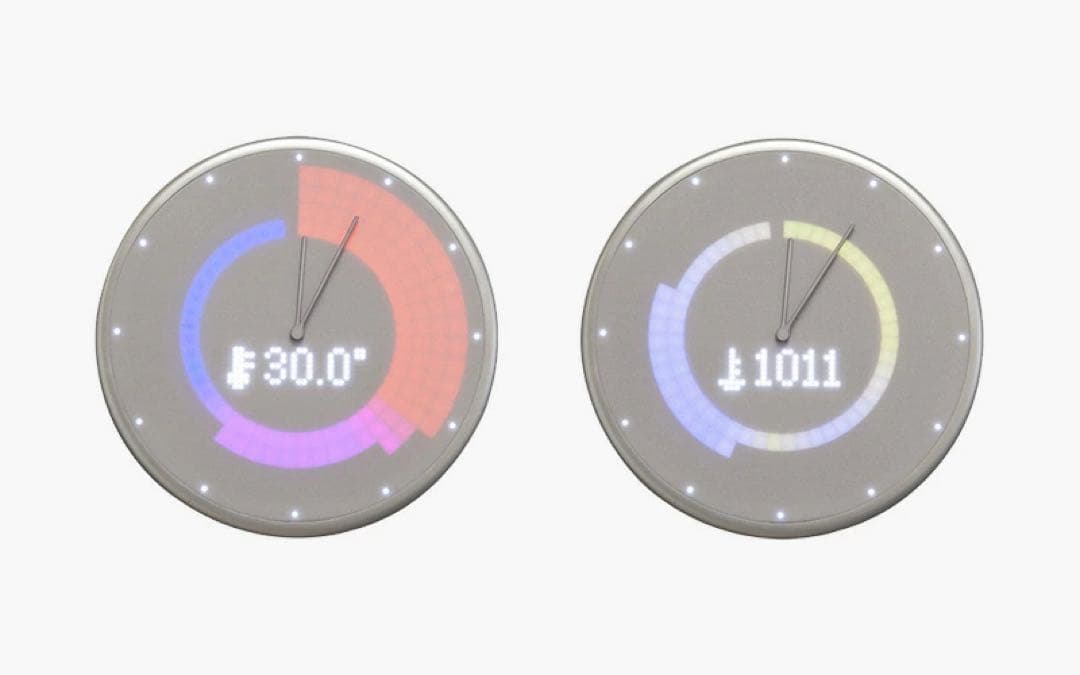 ❣️Glance Clock 直径23cm GC-US-SLV-01 掛け時計