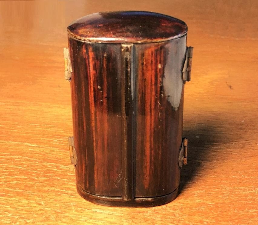 【 厨子入り観音 】　携行仏　江戸～戦前