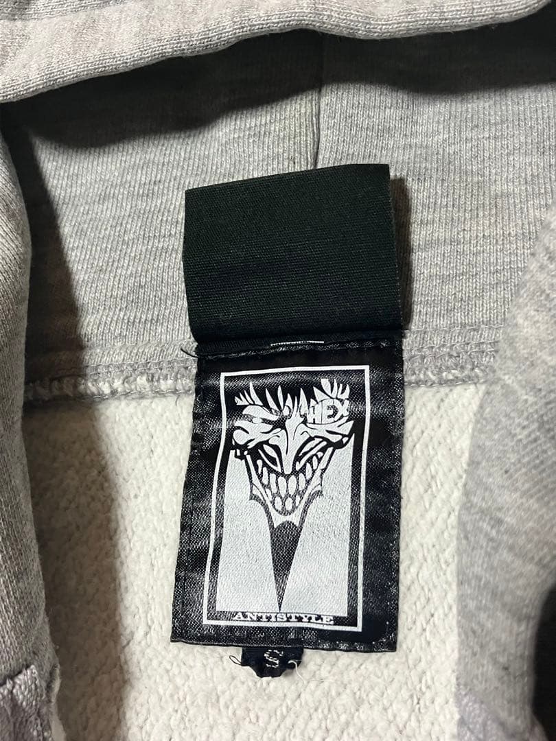 THRASHER スラッシャー ヘックスアンチスタイル パーカー フルジップ