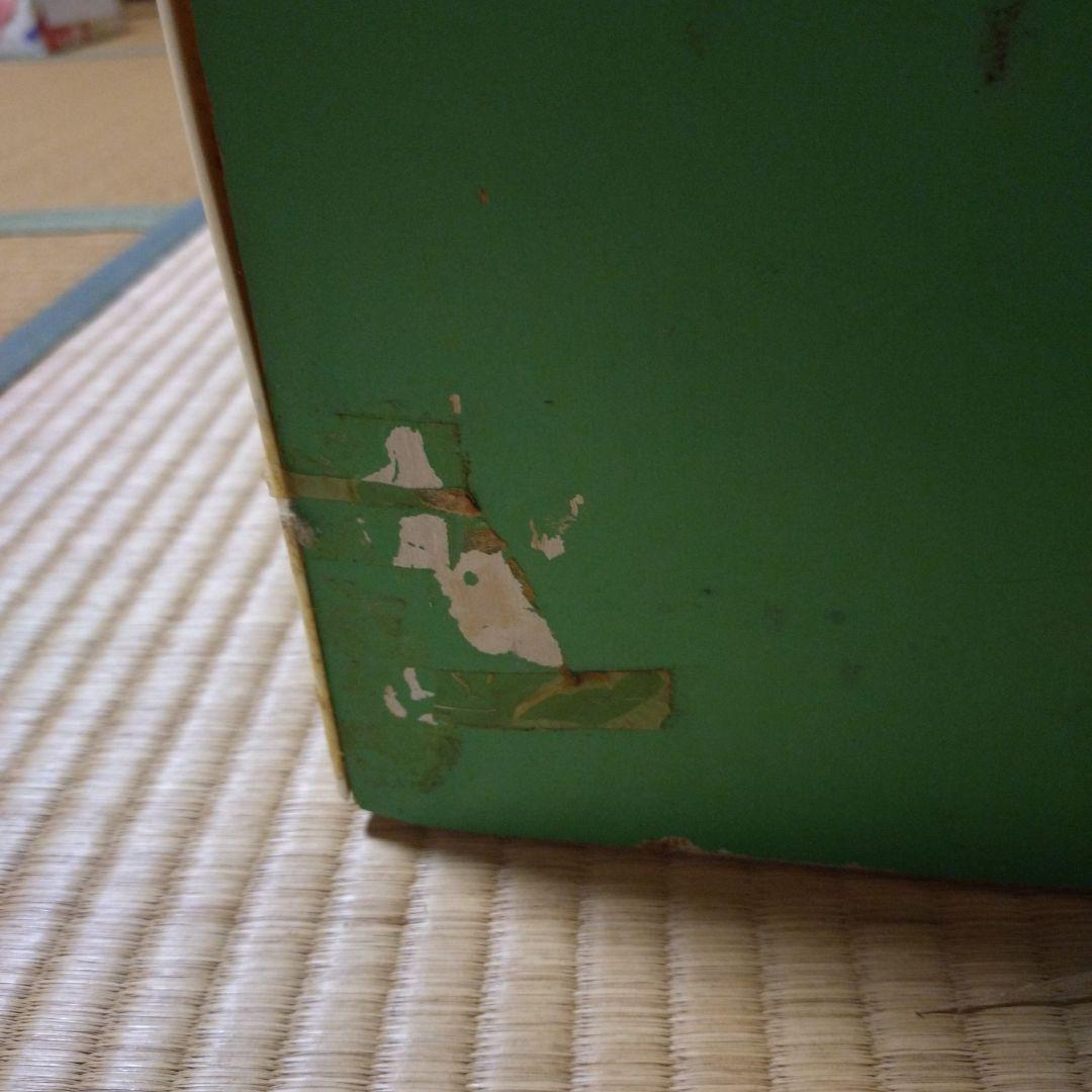 昭和時代 レトロ家具 チェスト 引き出し グリーン