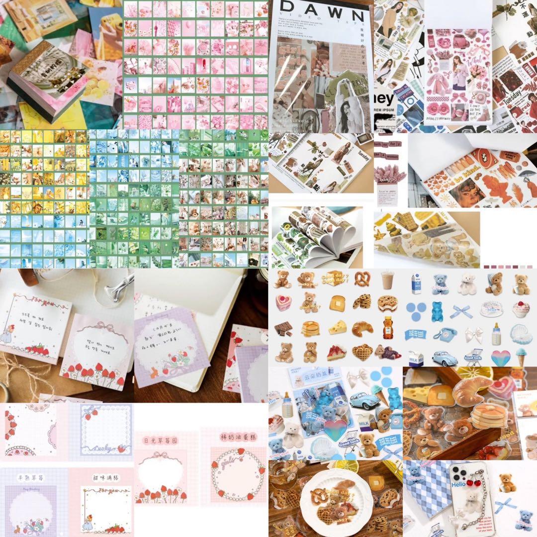 ♦️専用の出品♦️海外コラージュ素材紙 大量まとめ3★新品未使用