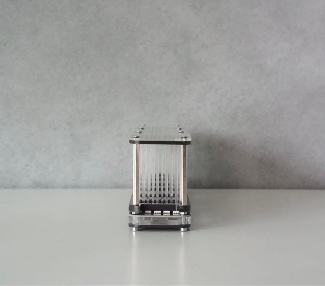 RGB TUBE CLOCK 置時計 ニキシー管オマージュ時計