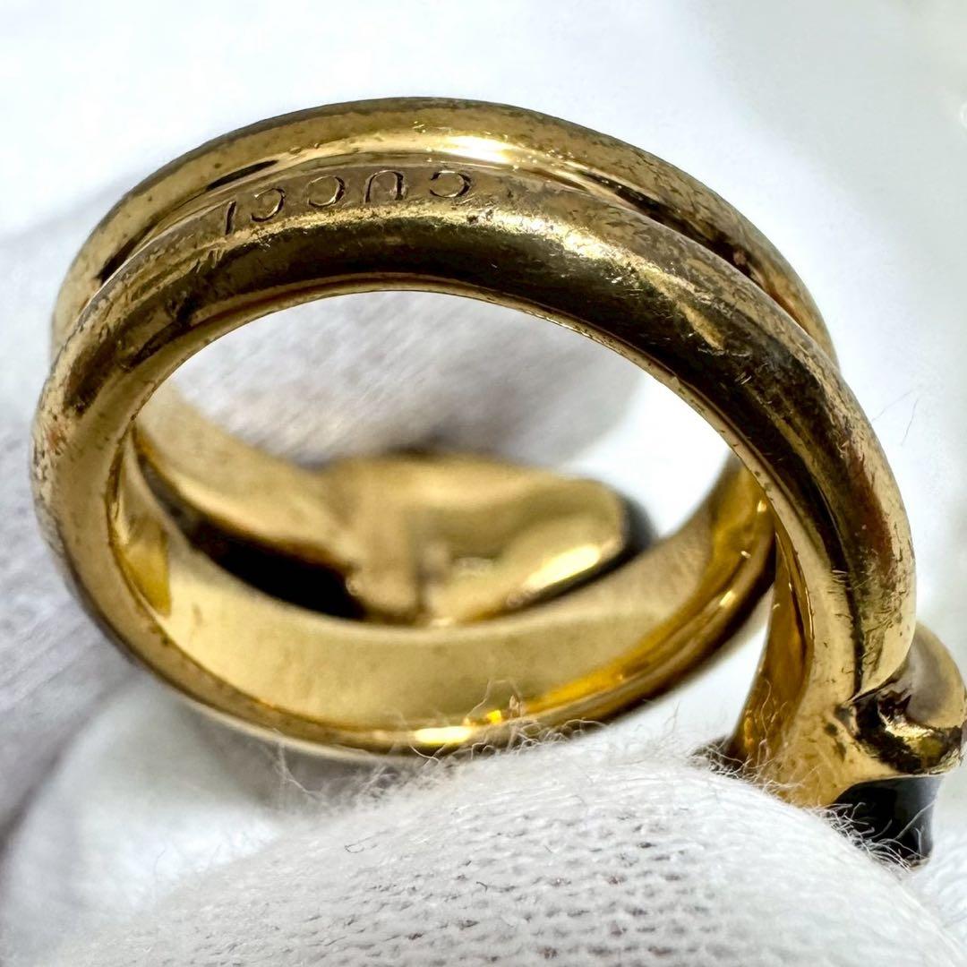 希少✨ GUCCI グッチ ダブルタイガーヘッド リング 指輪 ユニセックス