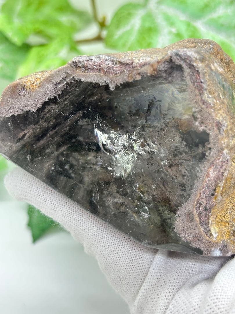 天然石　四季ガーデンクォーツ原石　No.715