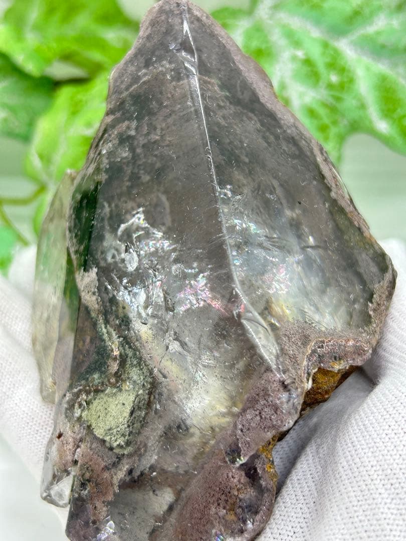 天然石　四季ガーデンクォーツ原石　No.715