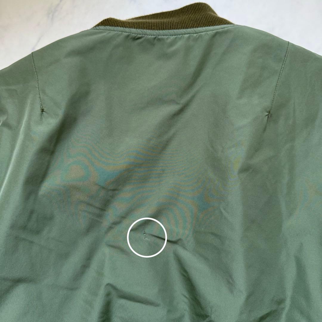 n35【STUSSY】MA-1 フライトジャケット ウィンドストッパー