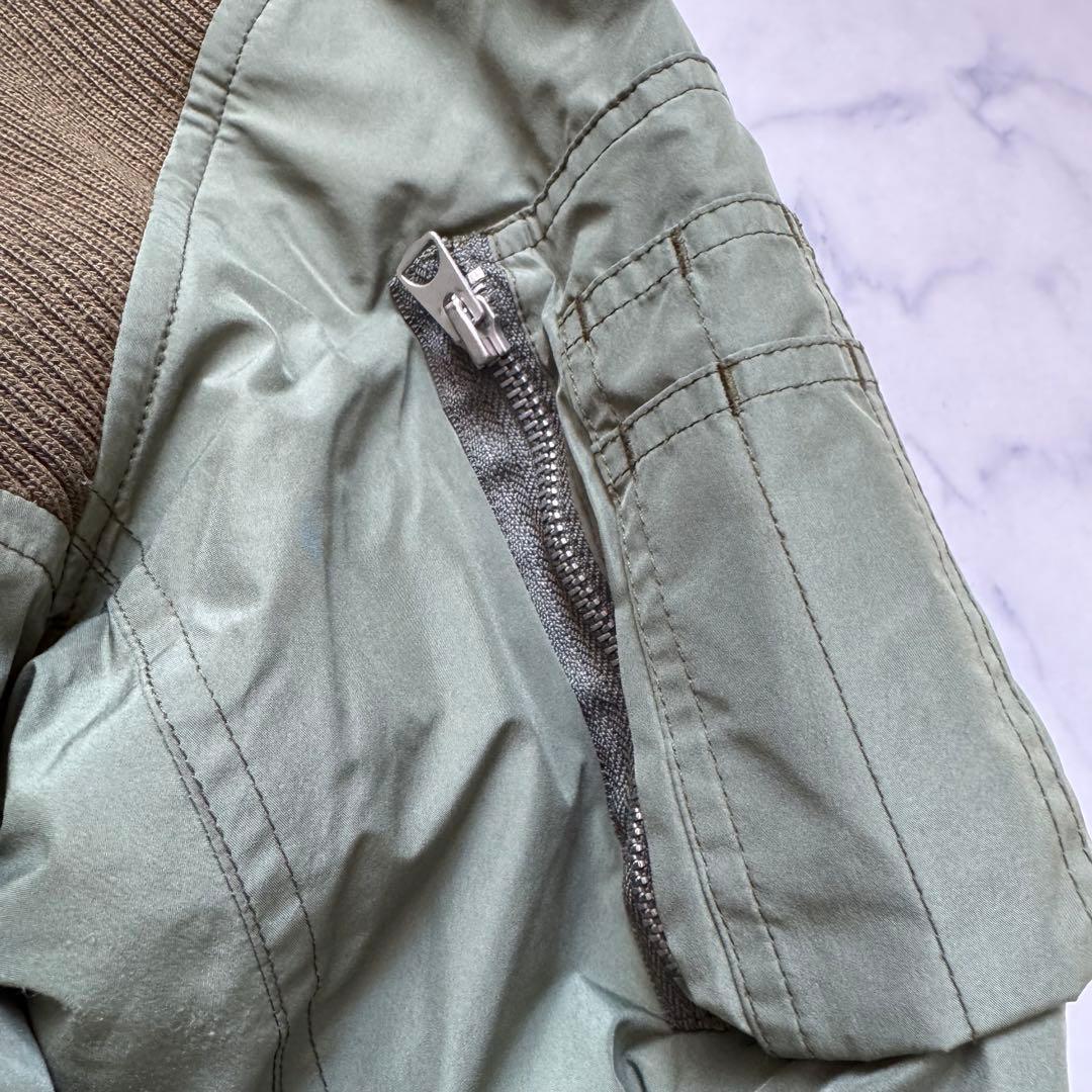 n35【STUSSY】MA-1 フライトジャケット ウィンドストッパー