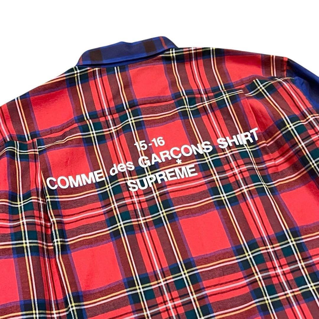 トップス Supreme COMME des GARCONS Flannel Shirt