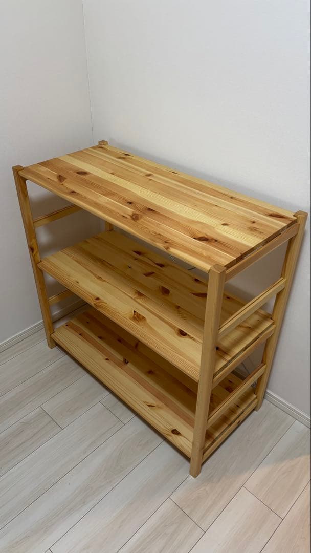 g*o様 無印良品 パイン材ユニットシェルフ・８６ｃｍ幅・小（奥行３９．５ｘ高さ