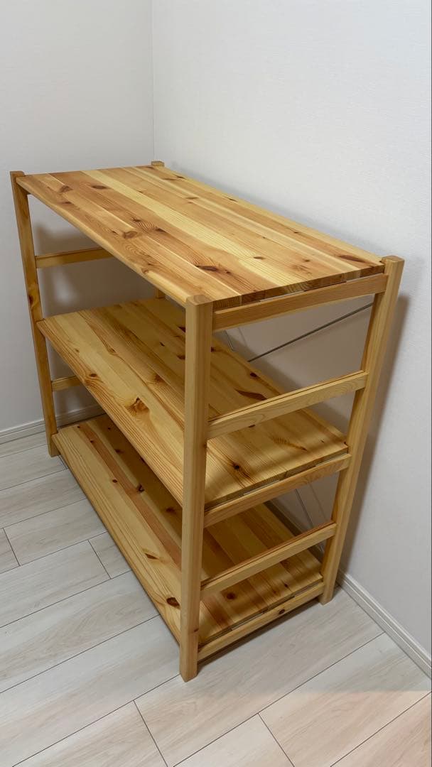 g*o様 無印良品 パイン材ユニットシェルフ・８６ｃｍ幅・小（奥行３９．５ｘ高さ