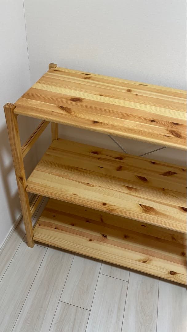 g*o様 無印良品 パイン材ユニットシェルフ・８６ｃｍ幅・小（奥行３９．５ｘ高さ