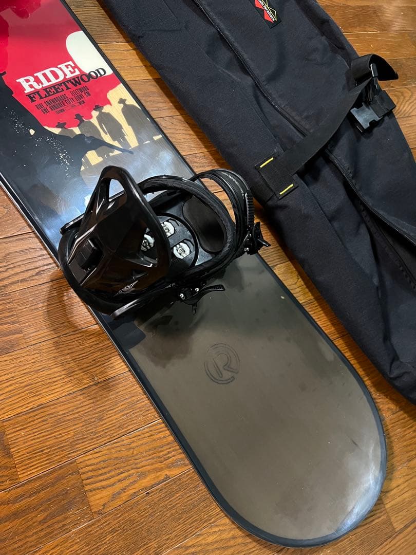 ケース付き RIDE ライド K2 ケーツー スノーボード ビンディングセット