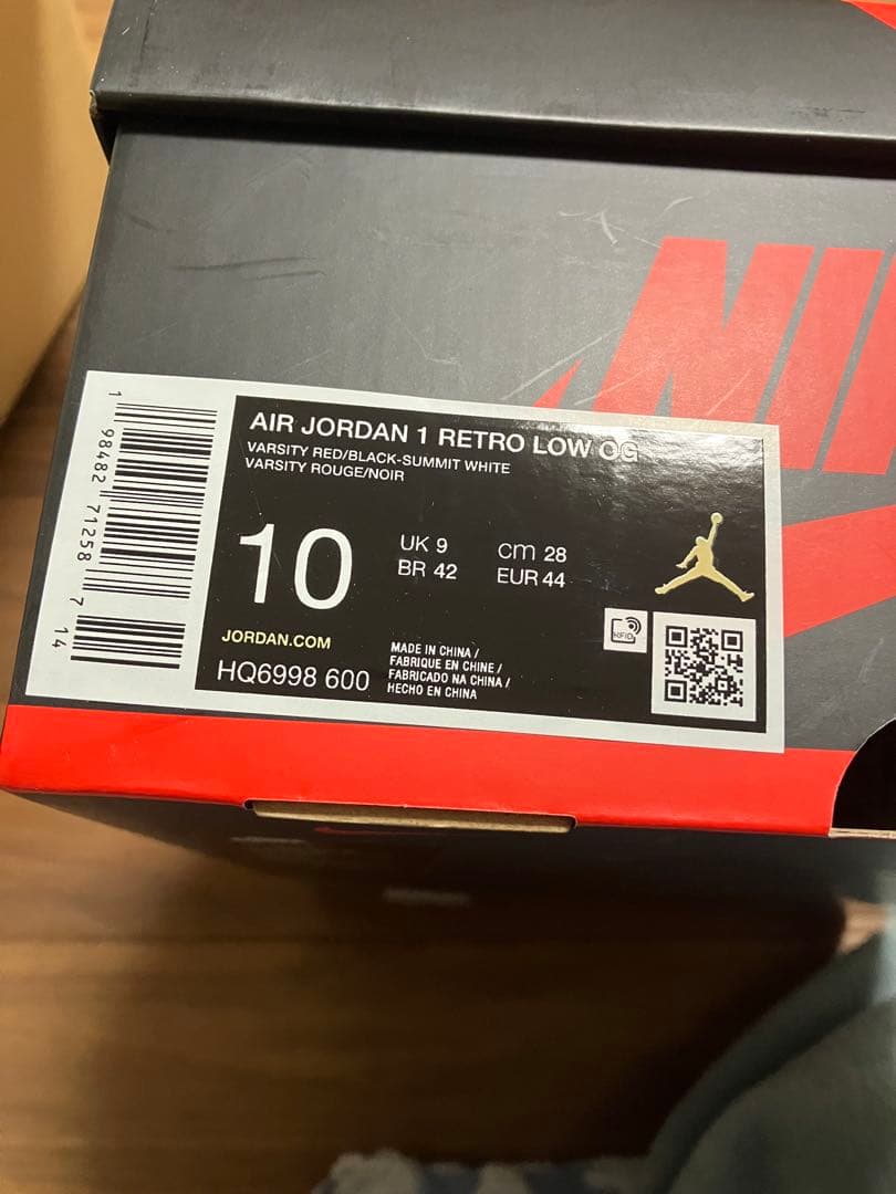 新品 Air Jordan 1 Retro Low OG Chicago 28