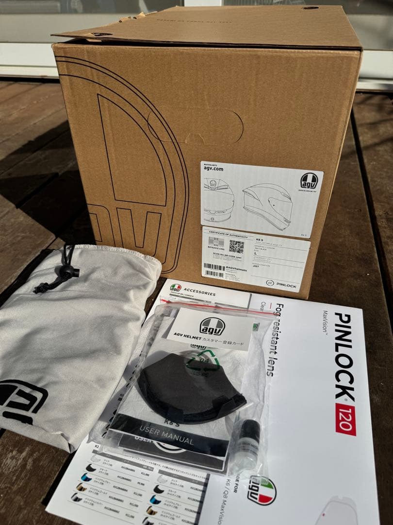 AGV K6S AsianFit Lサイズ(59-60cm) MATTBLACK