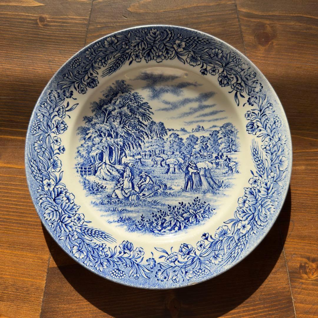 イギリス アンティーク 皿 チャーチル製