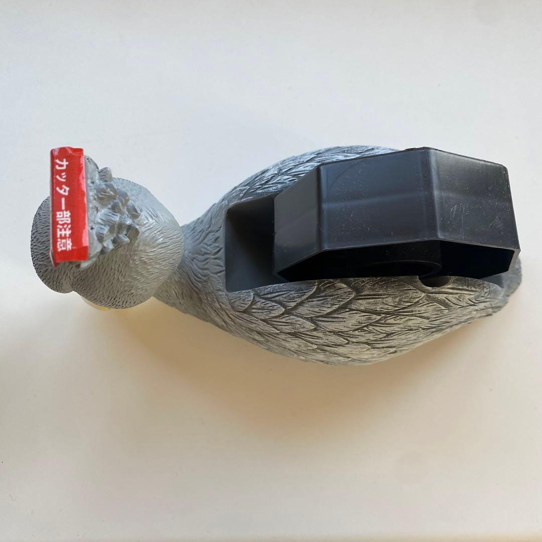 ハシビロコウテープディスペンサー ホッチキス 小物入れ(値下げ可・ご相談下さい)