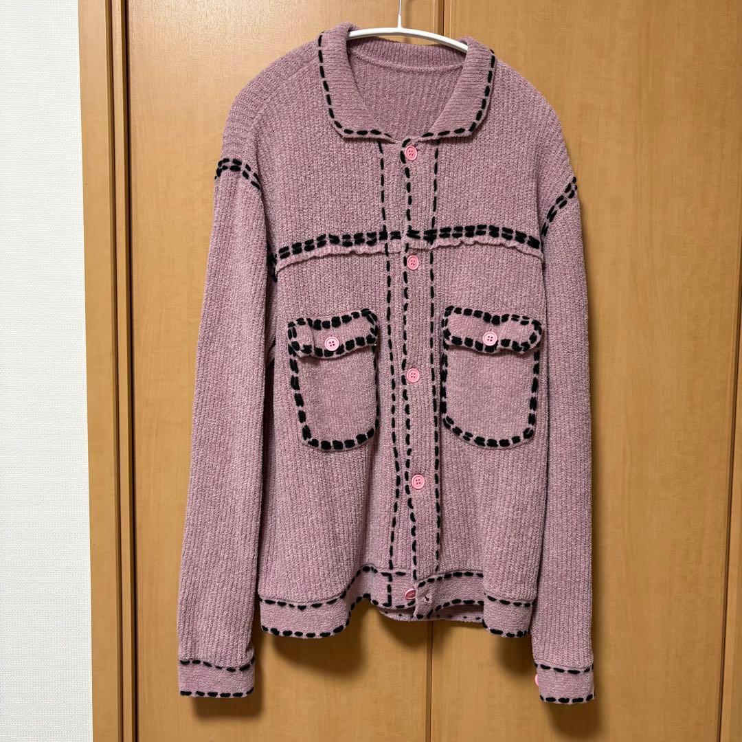 PHINGERIN フィンガリン PG1 KNIT ニット M ピンク