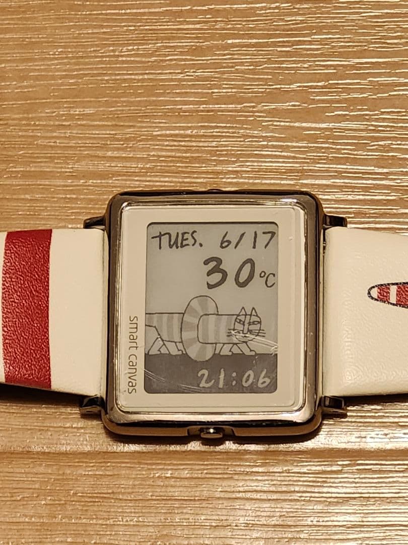 【再お値下げ】エプソンスマートキャンバス・リサラーソンMikey デジタル腕時計
