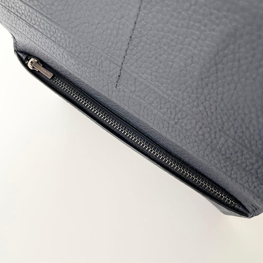 コーチ COACH 長財布 メンズ ブレスト ポケット ウォレット レザー 新品