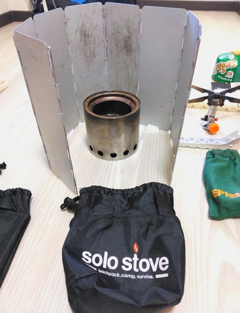 EPIgas ストーブ セット & Solo stove キャンプストーブセット