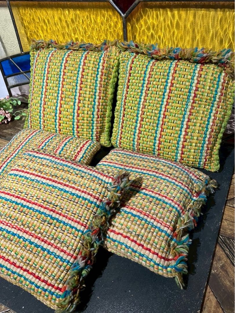キリム クッション セット 手織り インテリア アジアン インテリア