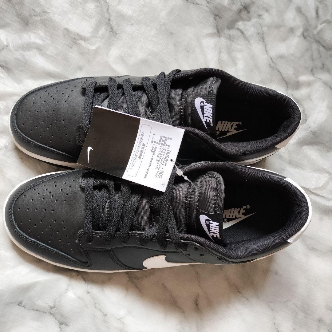 DUNK low retro 28.0センチ 箱なし ブラック パンダ