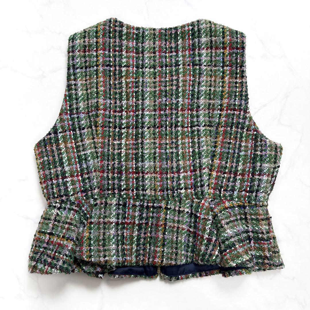 DOS DIOSA ドスディオサス ツイード セットアップ ワンピース ベスト