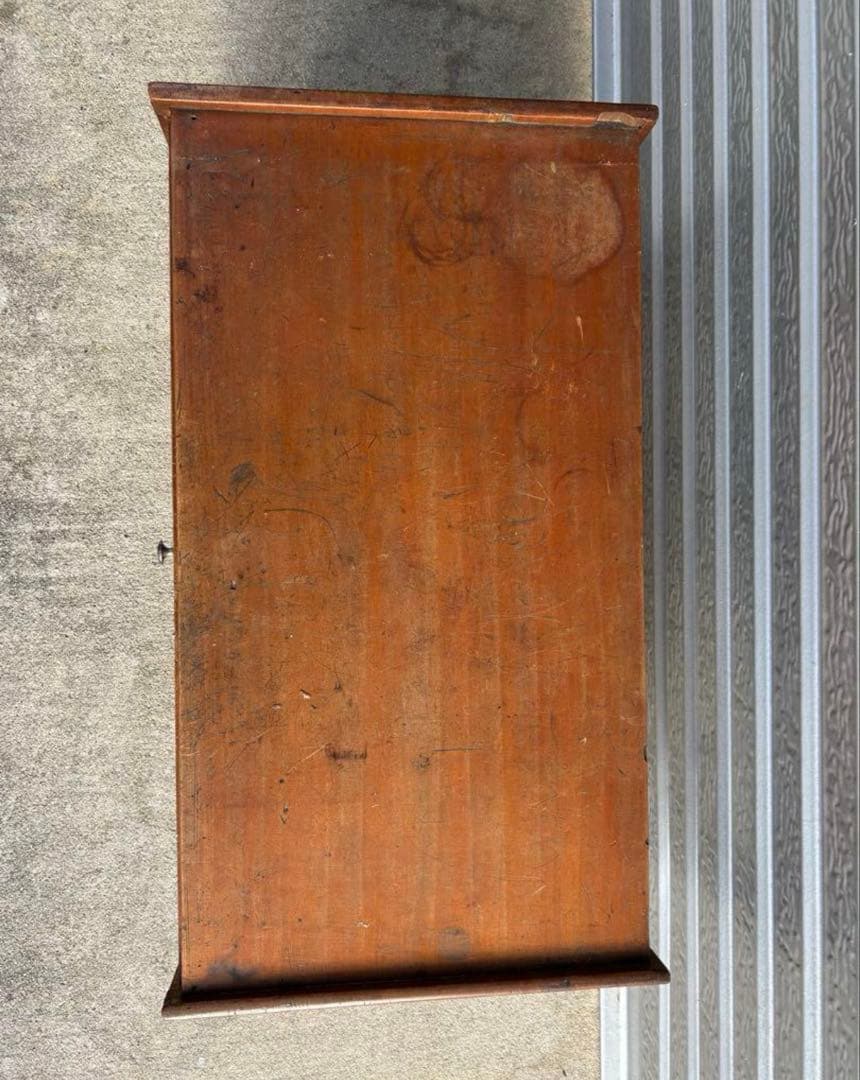 【アンティーク】木製 無垢材 文机 ローテーブル 座卓 昭和レトロ