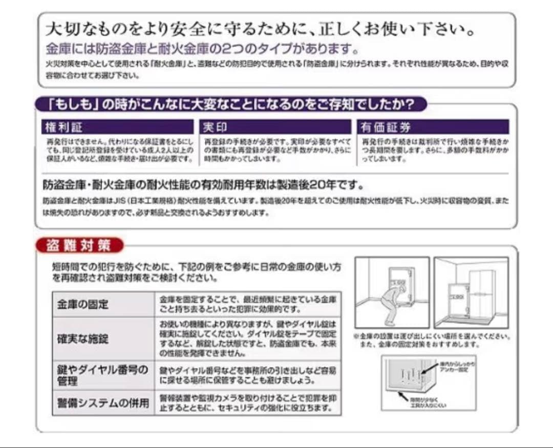 日本アイエスケイ King CROWN テンキー式 耐火金庫 CPS-30T 青