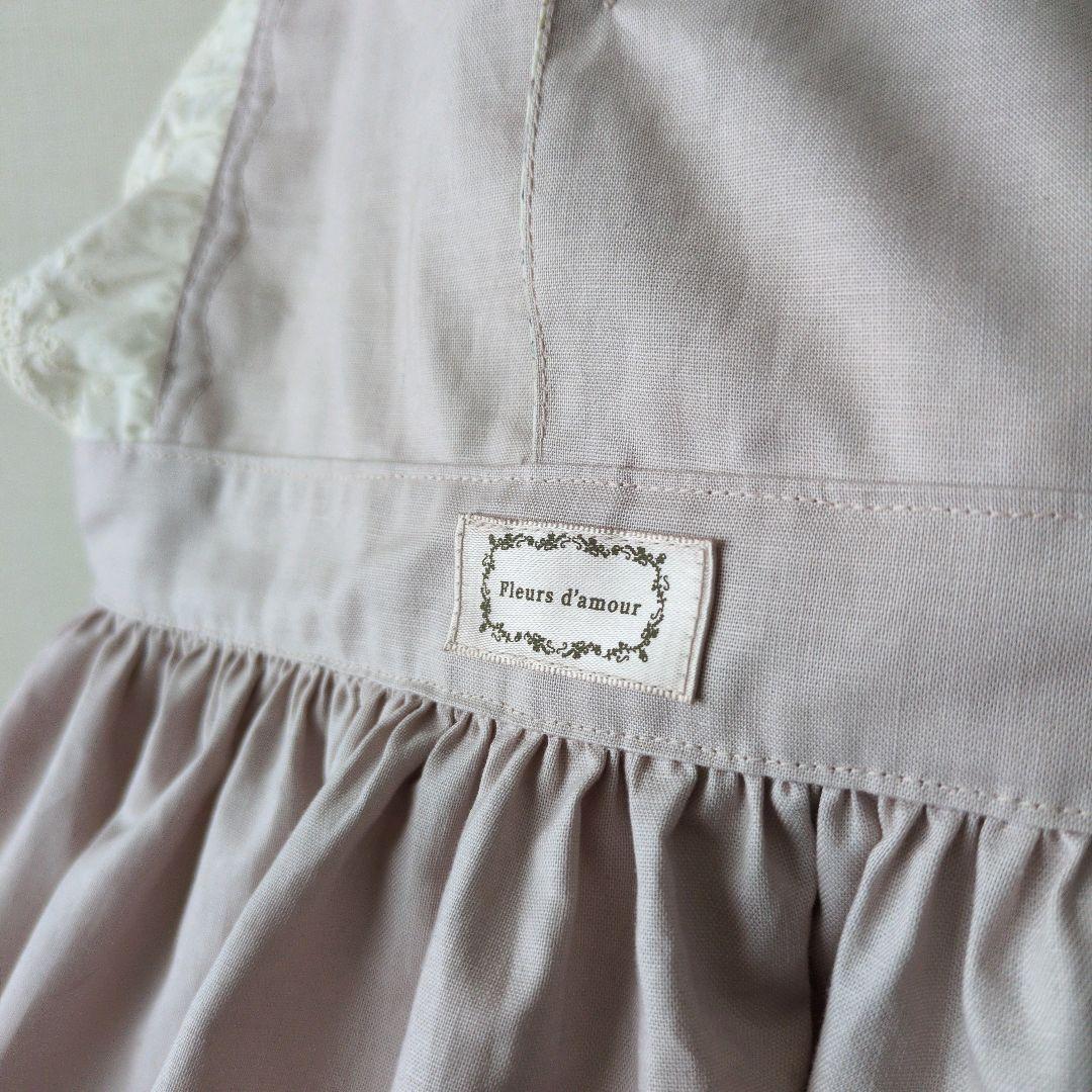 *522 ハンドメイド　ワンピース　ドレス　リバティ アンティーク　110