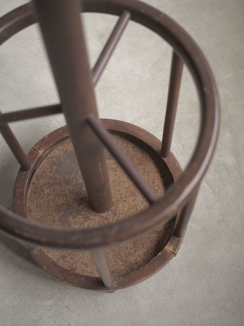 ナジコ　傘立て　ポールハンガー　洋服　古家具　古道具　アンティーク　昭和レトロ