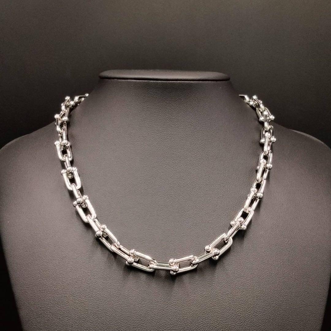新品 超激レア ハードウェア ネックレス レディースン シルバー