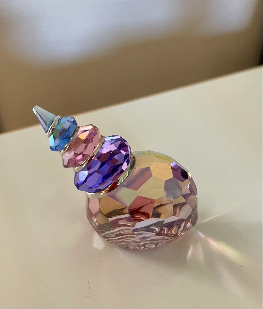 【希少・廃番品】スワロフスキー　Corunna Blue Violet