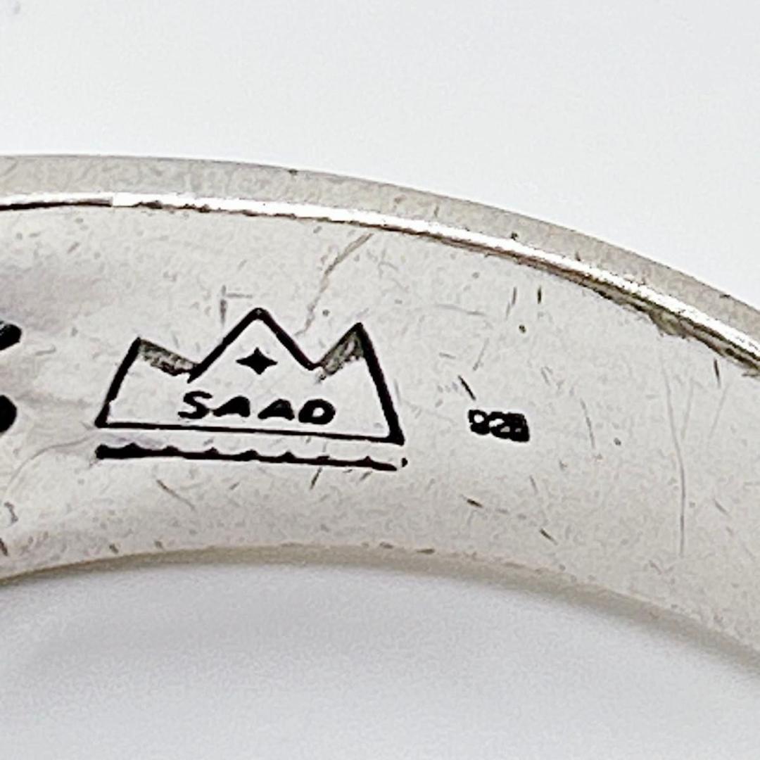 SAAD サード バングル 太陽神 フレア アラベスク シルバー925