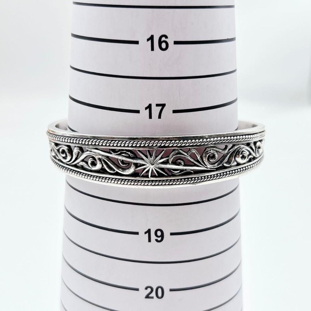 SAAD サード バングル 太陽神 フレア アラベスク シルバー925