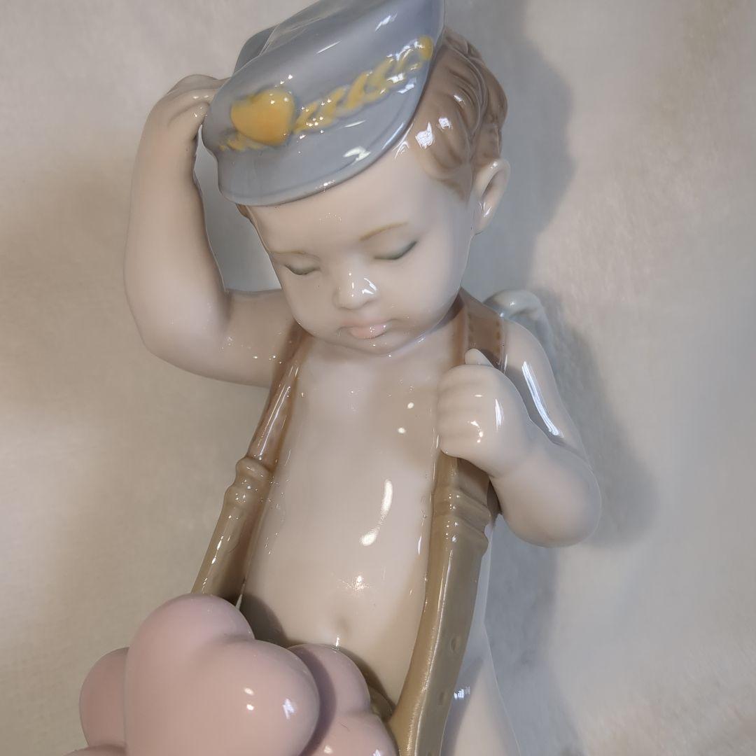 LLADRO　リヤドロ　ハートがいっぱい　天使　郵便　フィギュリン　廃盤